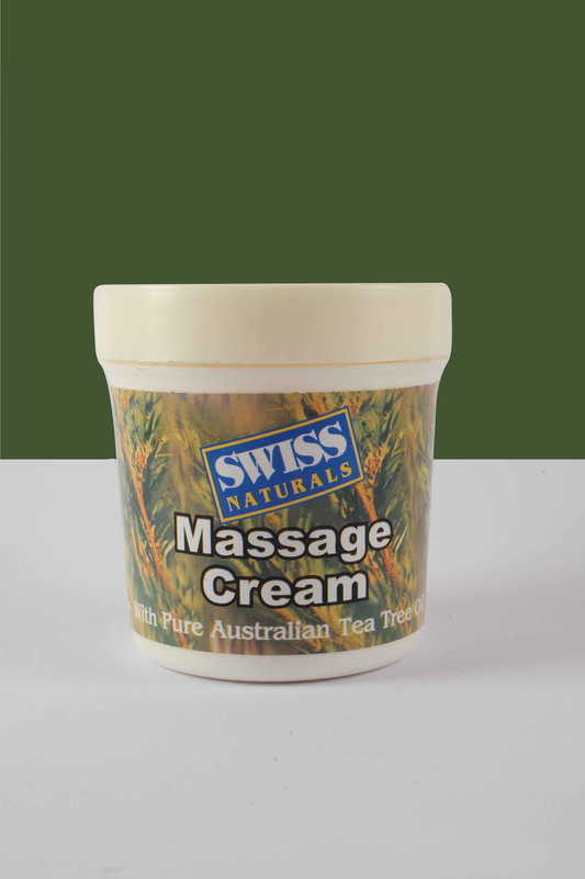 Massage Cream With Tea Tree Oil - Swiss Naturals