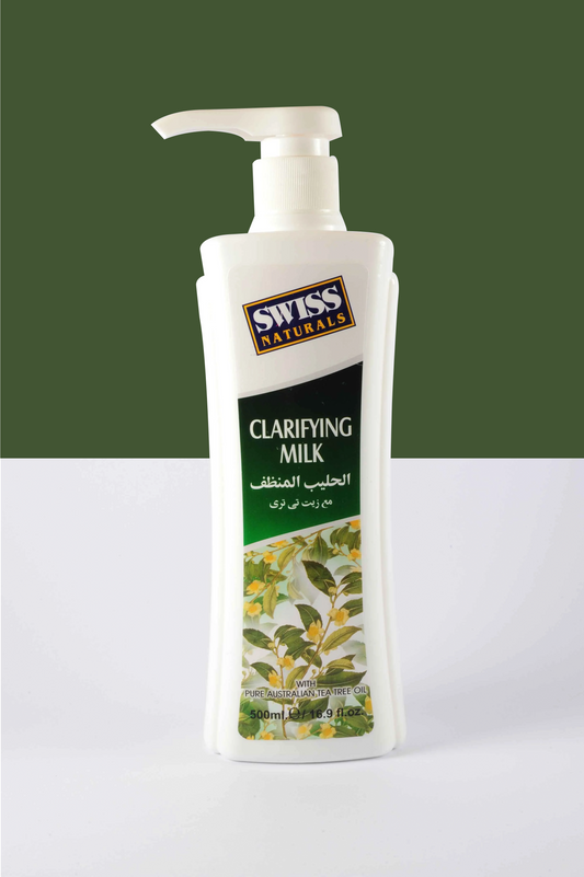 Clarifying Milk With Tea Tree Oil - Swiss Naturals
