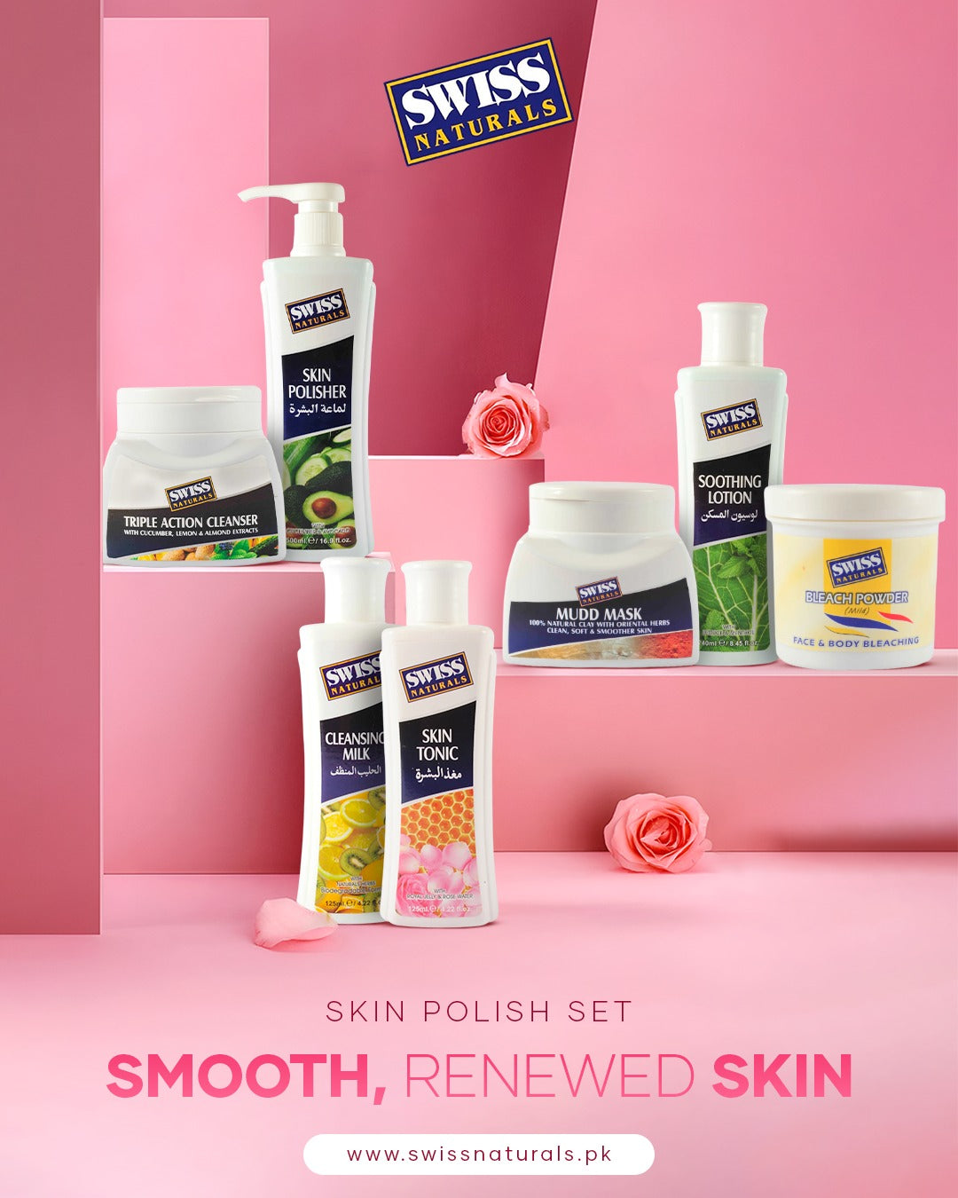 Skin Polish set - Swiss Naturals 