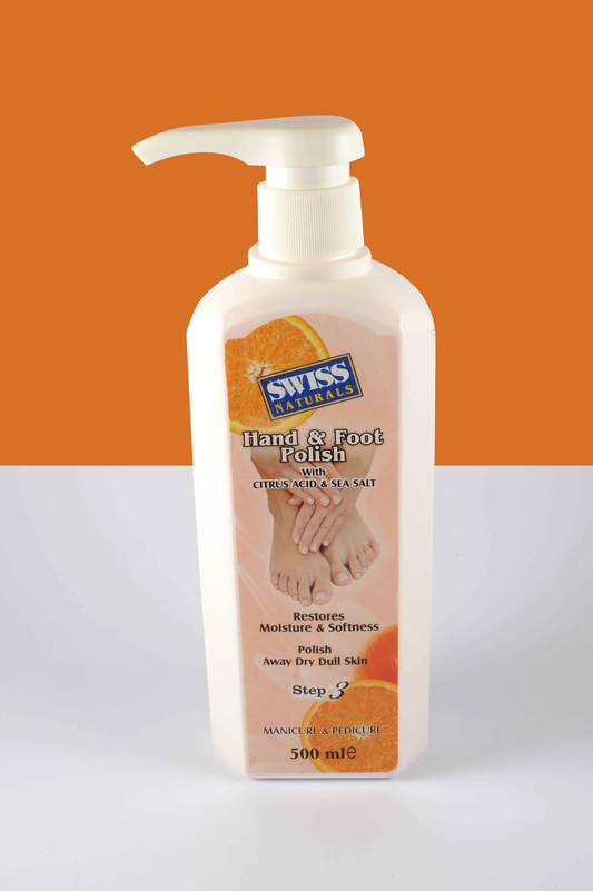 Hand & Foot Polish - Swiss Naturals 
