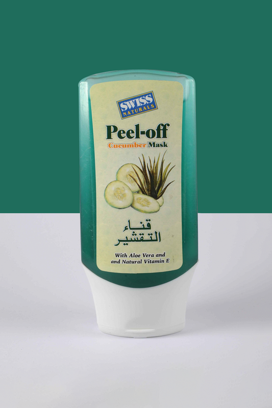 Peel Off Mask Cucumber + Avocado - Swiss Naturals 