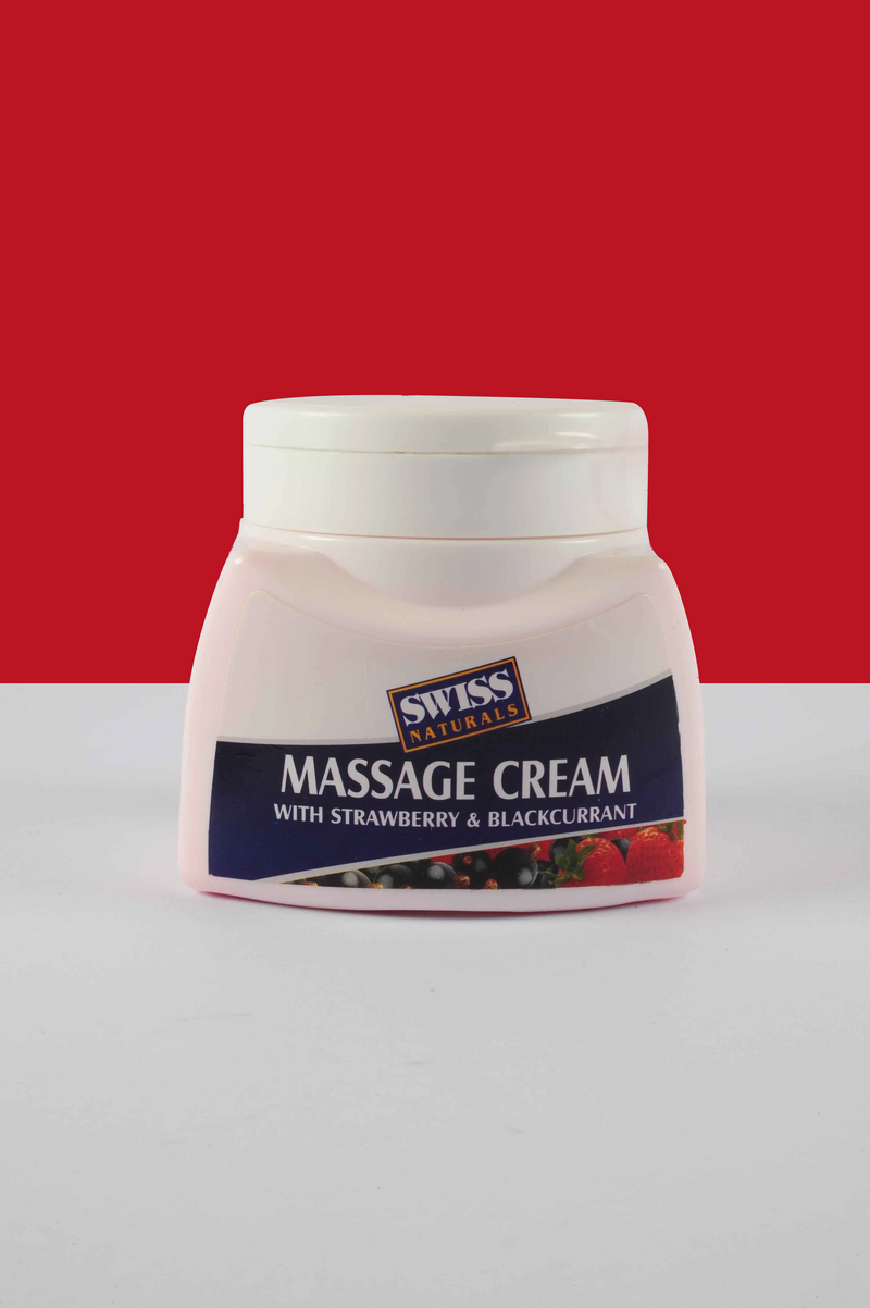 Massage Cream Strawberry Black Currant