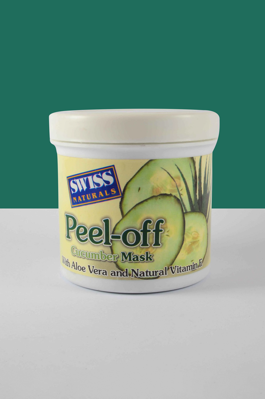 Peel Off Mask Cucumber + Avocado - Swiss Naturals 