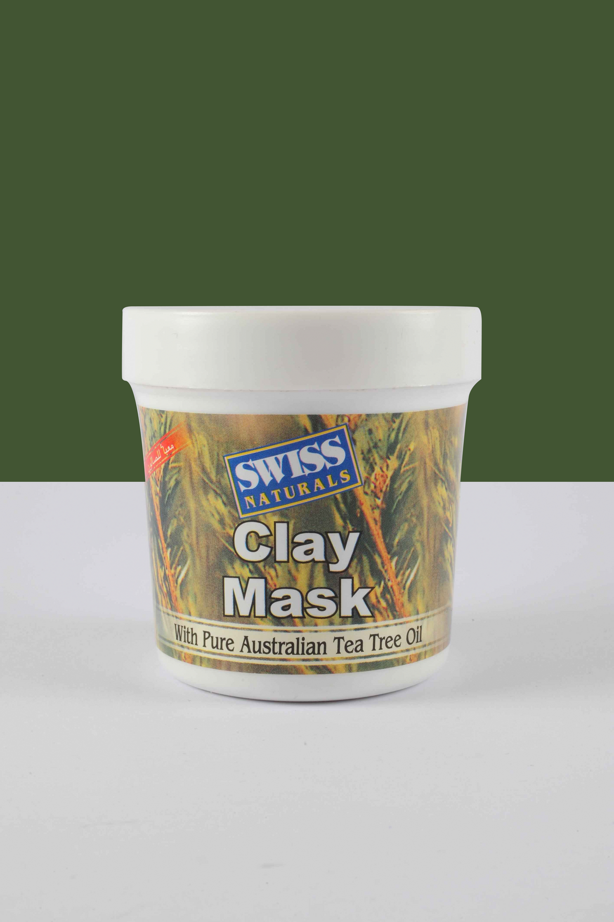 Clay Mask With Tea Tree Oil - Swiss Naturals 