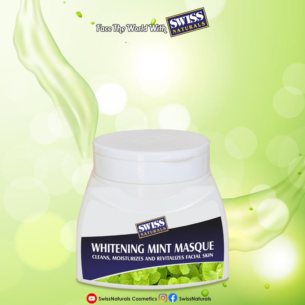 Whitening Mint Mask - Swissnaturals Pakistan 